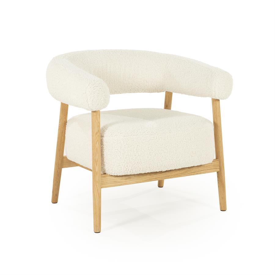 Fauteuil Mysa Beige