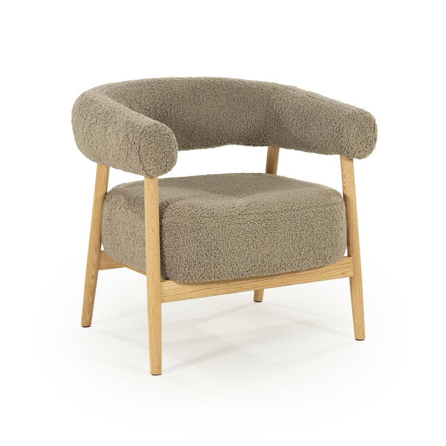 Fauteuil Mysa Taupe