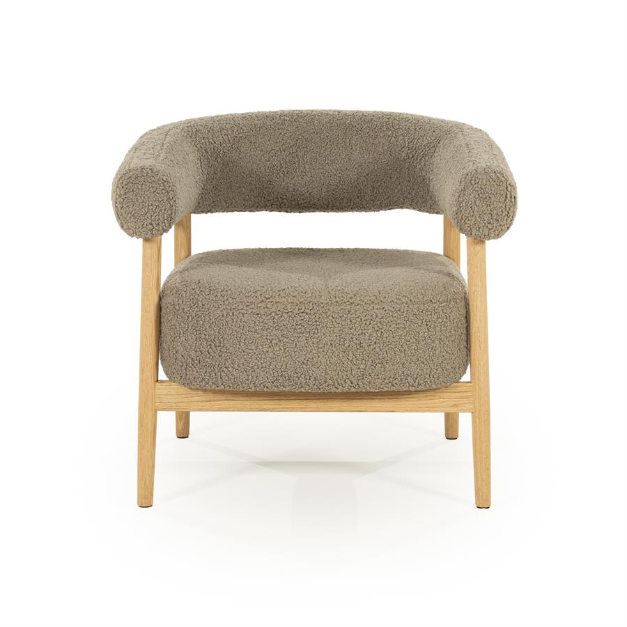 Fauteuil Mysa Taupe