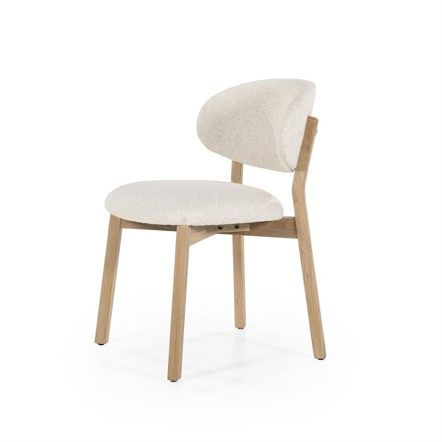 Stoel Mikky Naturel Beige