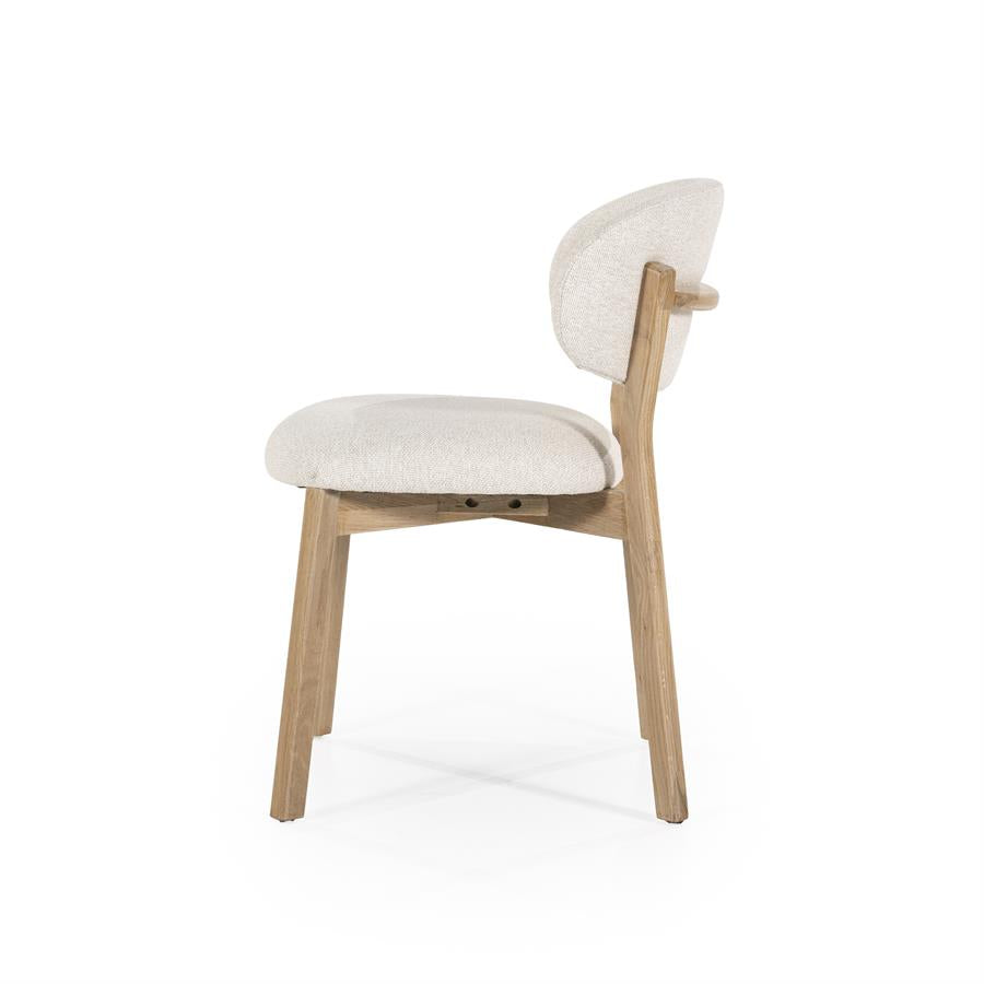 Stoel Mikky Naturel Beige