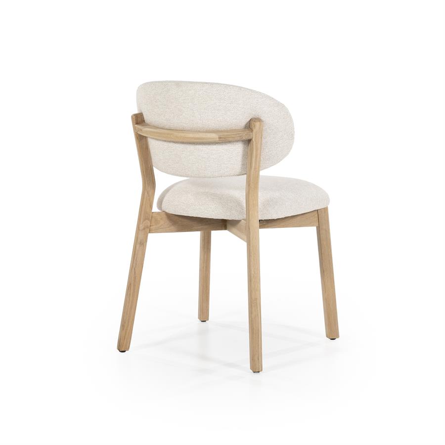 Stoel Mikky Naturel Beige