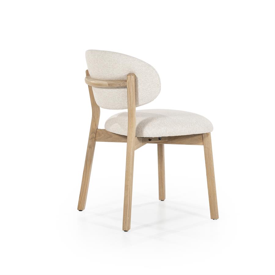 Stoel Mikky Naturel Beige