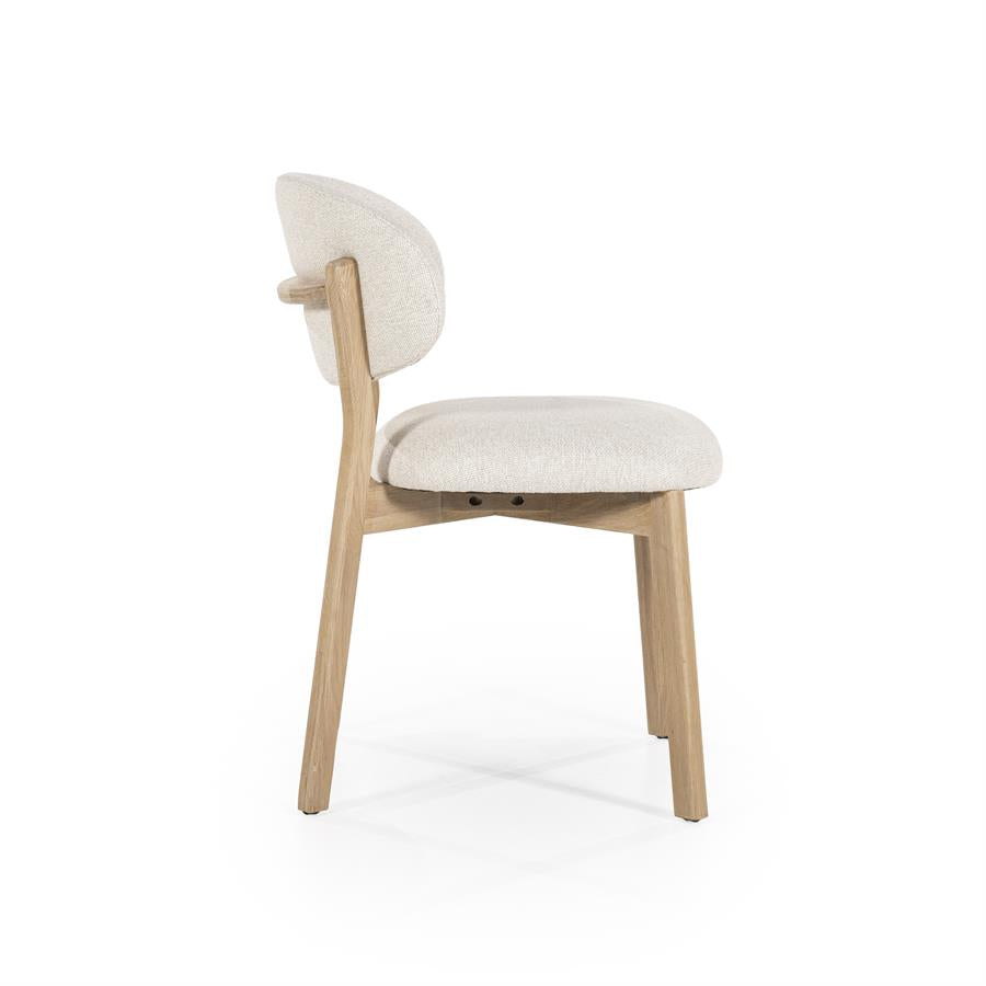 Stoel Mikky Naturel Beige