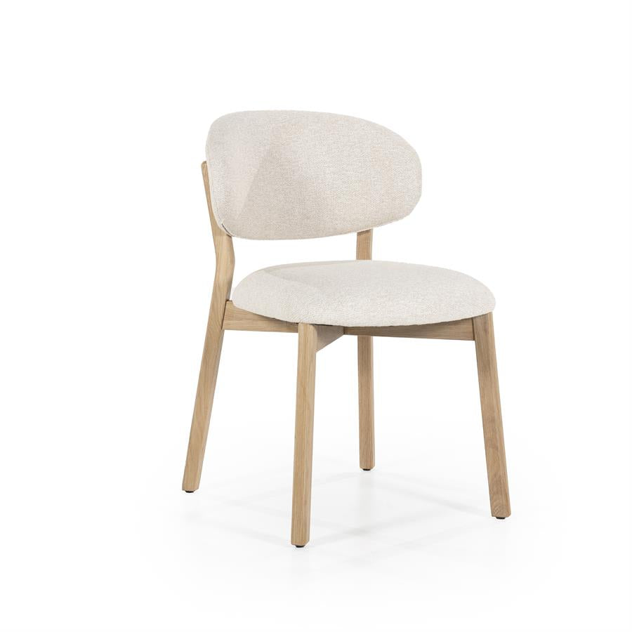 Stoel Mikky Naturel Beige