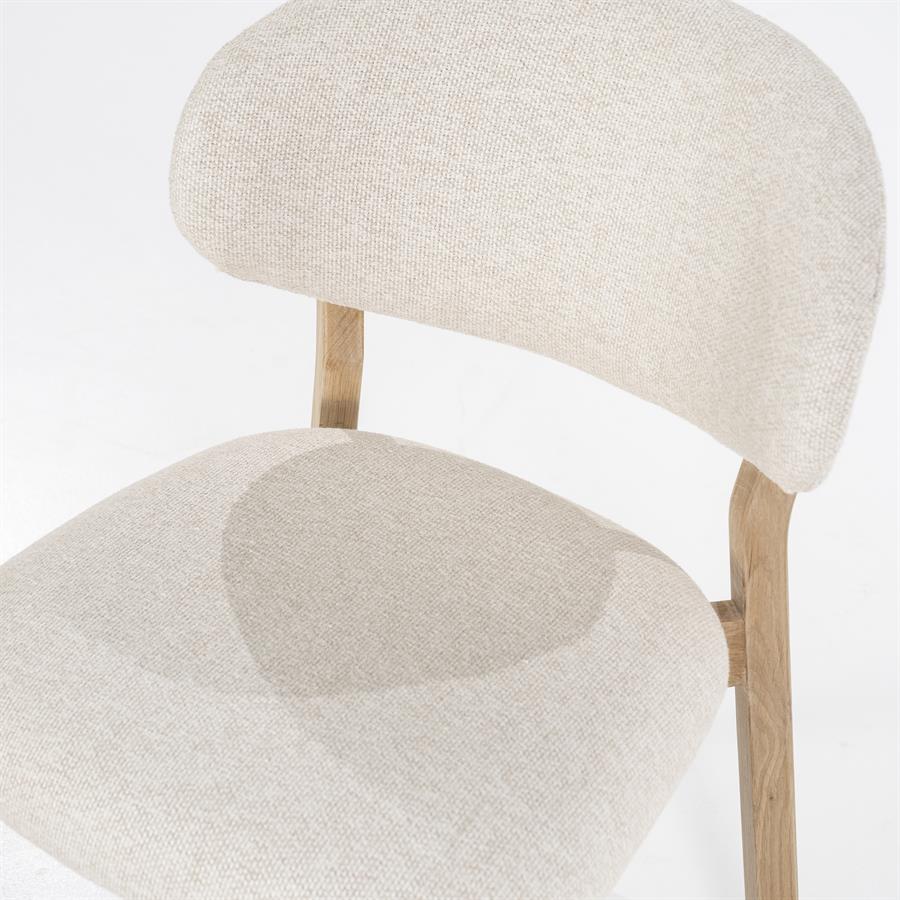 Stoel Mikky Naturel Beige