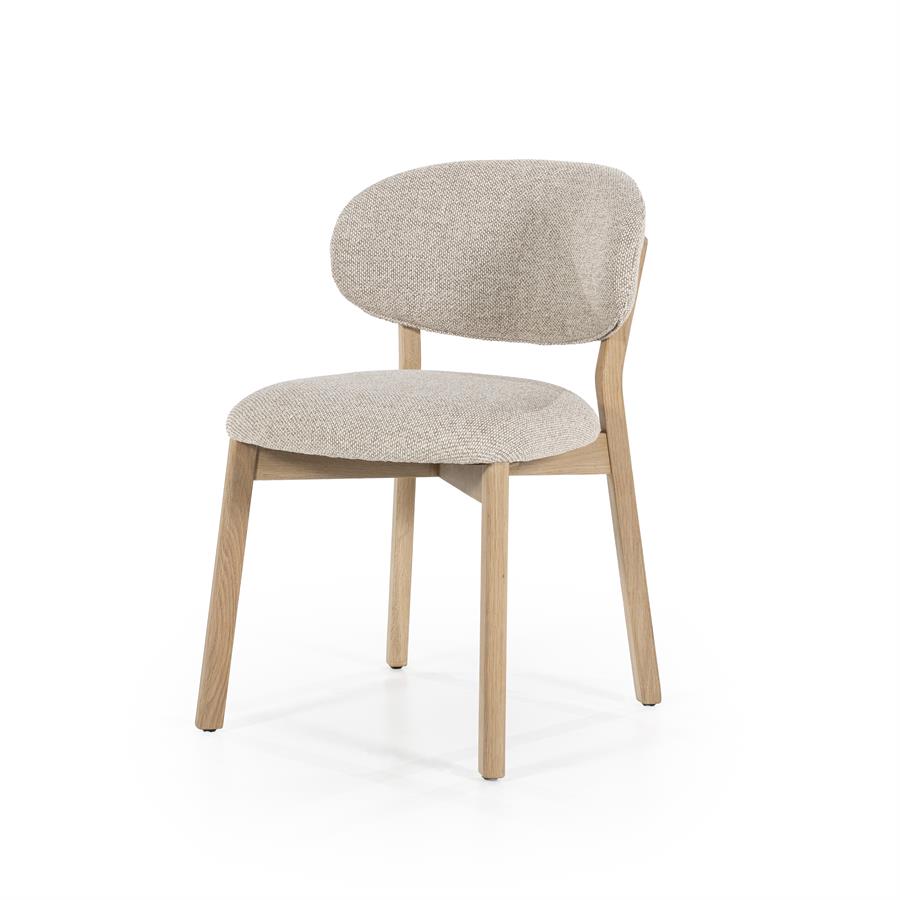 Stoel Mikky Naturel Taupe