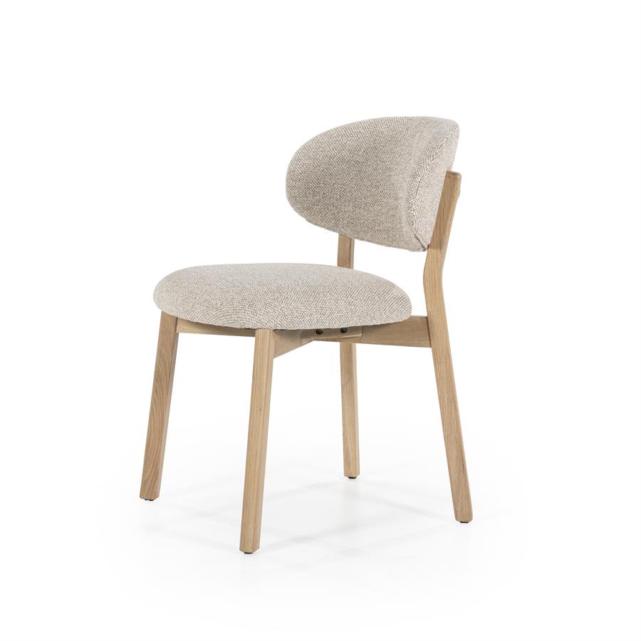 Stoel Mikky Naturel Taupe