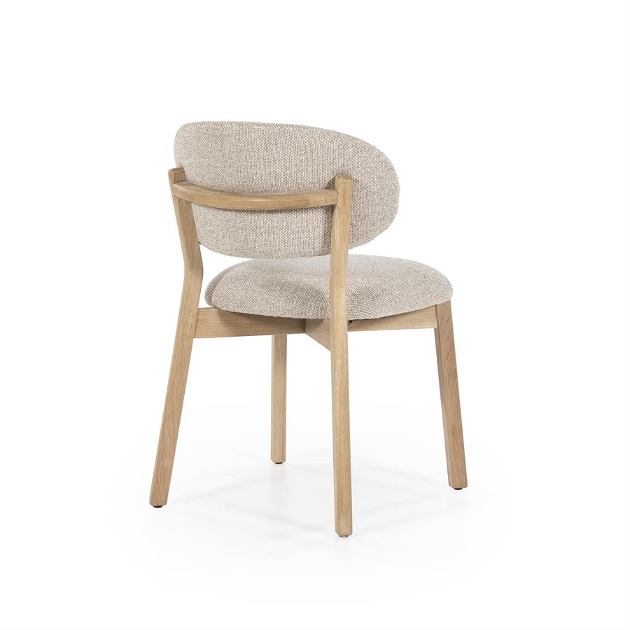 Stoel Mikky Naturel Taupe