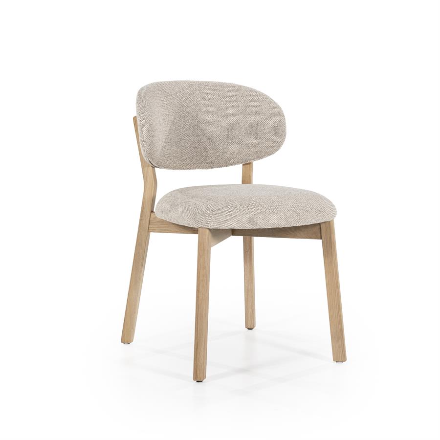 Stoel Mikky Naturel Taupe
