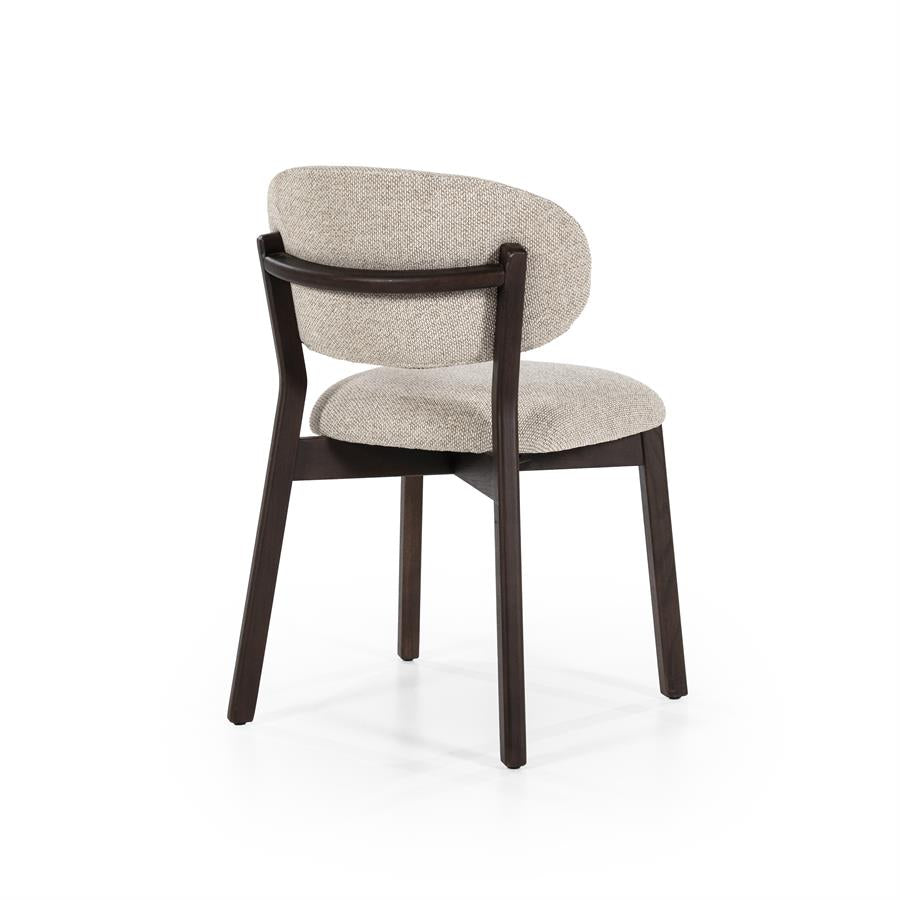 Stoel Mikky Bruin Taupe