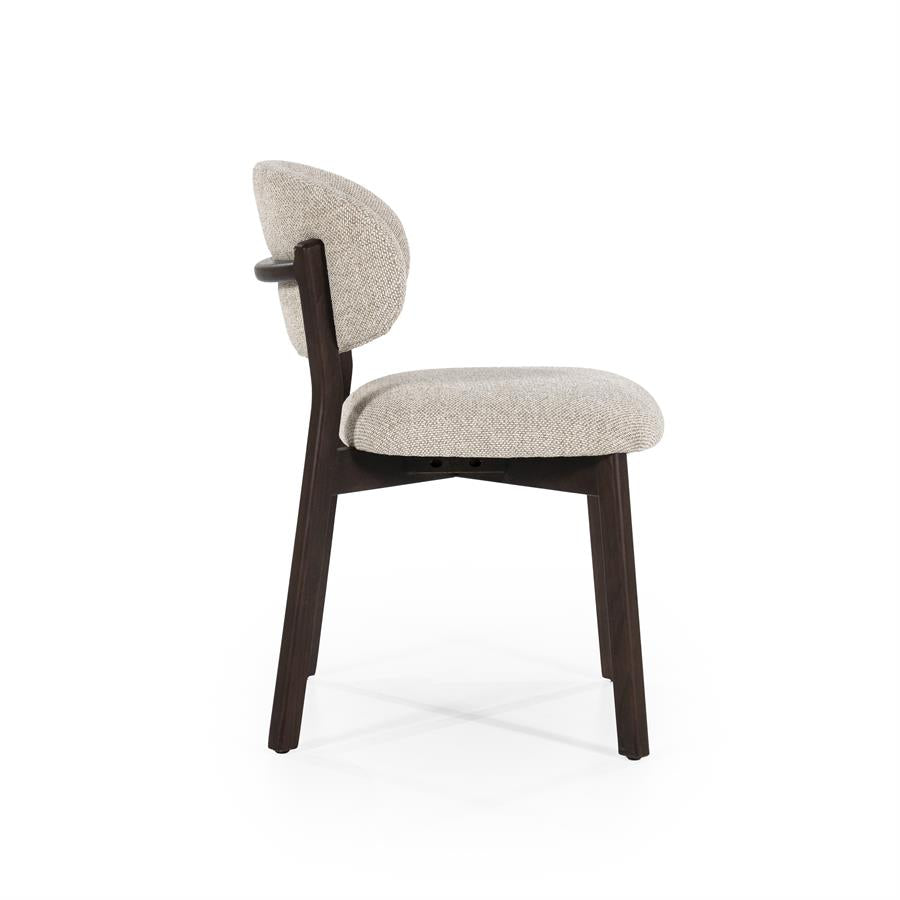 Stoel Mikky Bruin Taupe