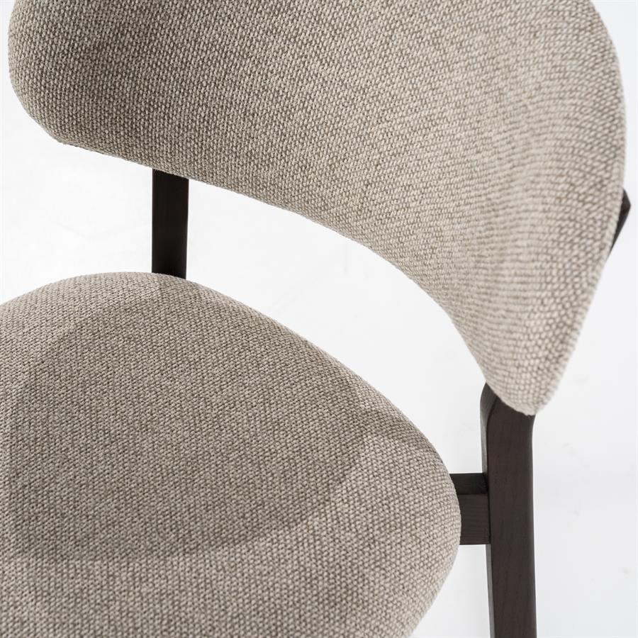 Stoel Mikky Bruin Taupe