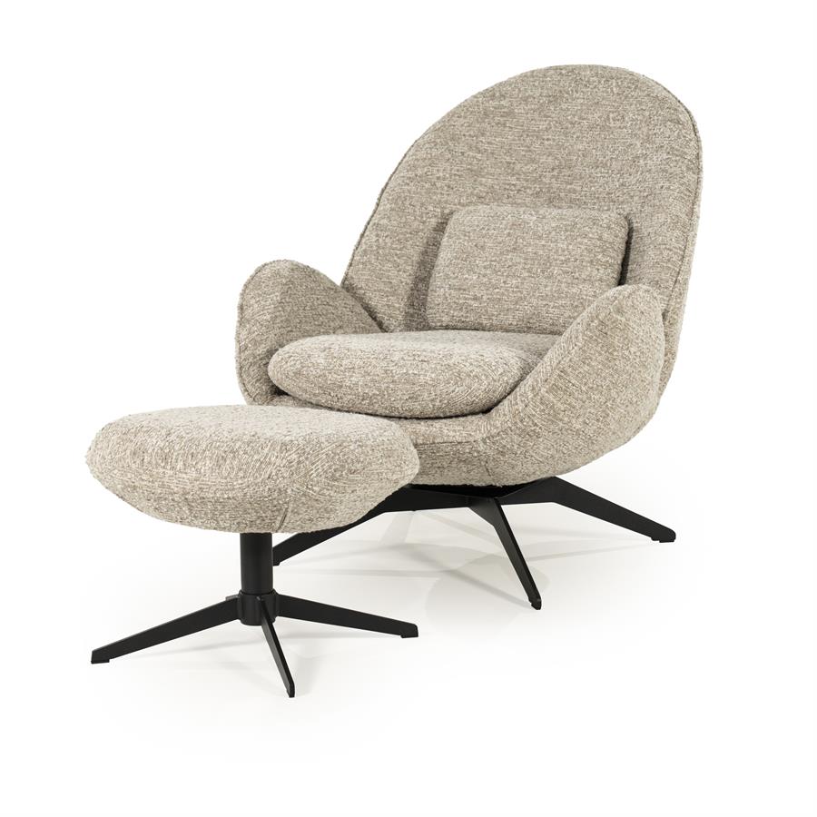 Fauteuil Ryan Taupe