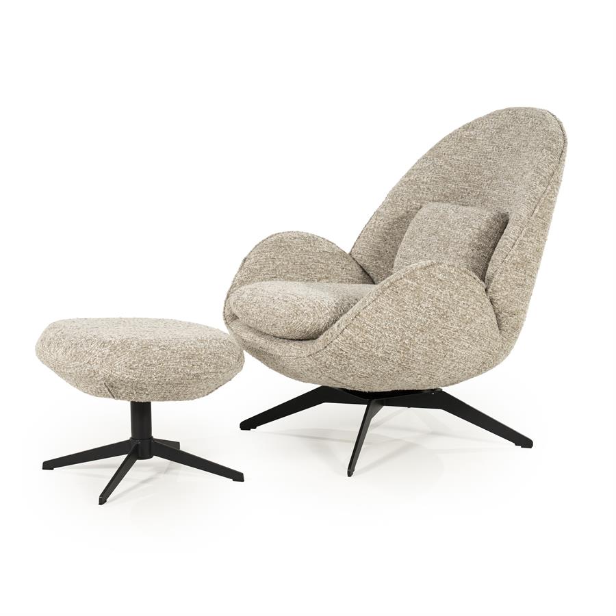 Fauteuil Ryan Taupe