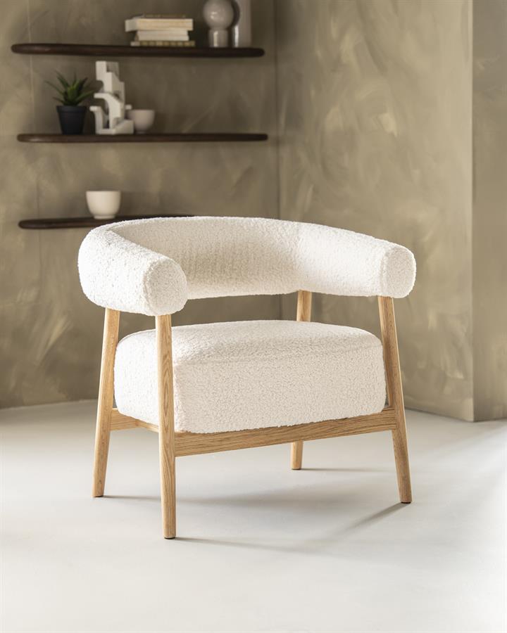 Fauteuil Mysa Beige