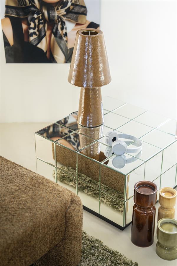 Lamp Clayton Caramel Small