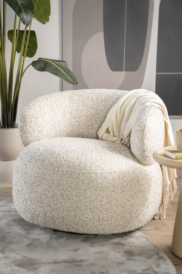 Fauteuil Maeve Beige